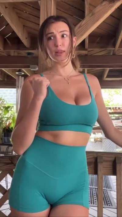 She knows what she is doing 