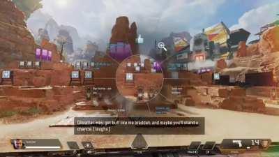 Took this half an hour ago on my Xbox. Where is this rumour Gibby doesn't say Brudda anymore come from? Here is several examples of him still saying Brudda.