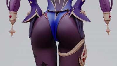 Mona showing off her cake