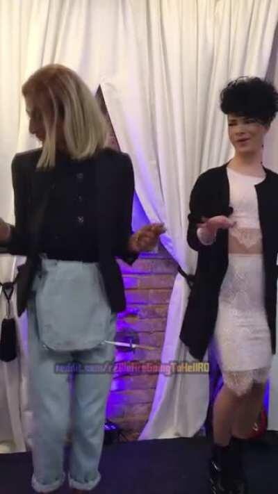 Imagini in premiera de la ultimul rroddit meat. Am slabit si ma prinde bine rochia alba.