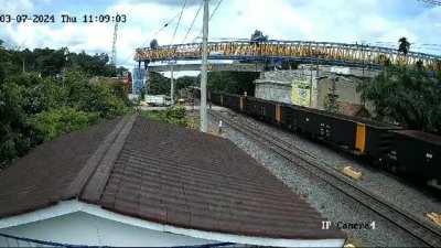 Collapsed Crane Girder Flyover Bantaian at Muara Enim, Province South Sumatera, Indonesia. 1 fatality, 8 injured (03/07/24)