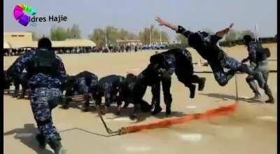 A proper display of revolutionary force in Rojava! These are member of the Asayish forces, a kind of community police - But not a police institution at all. If you want to know more about them, check the link on the comments! SERKEFTIN!