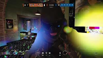 Recruit took a fat rip of DMT before the round started