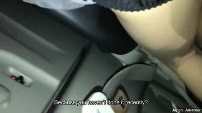 Amateur Japanese Girl Sucking Dick And Doing Anal In A Car
