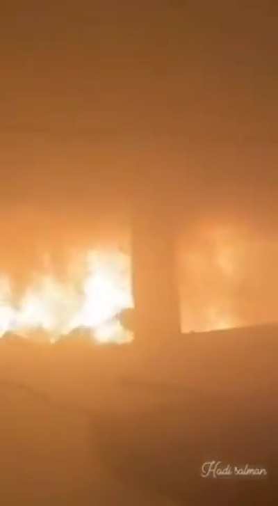 A heartbreaking video captured by an activist shows a young Palestinian girl trapped by flames after an Israeli airstrike in a school in Gaza. She can be seen trying to escape as fire engulfs the area around her.