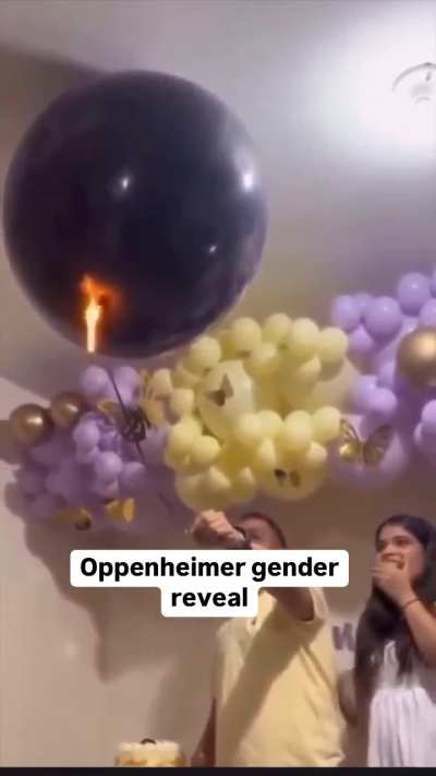 Oppenheimer gender reveal