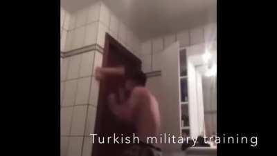 Turkish military training