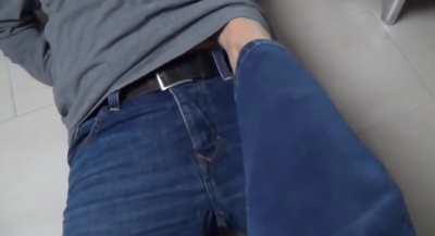 My nylonfeet teasing my Son 