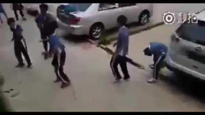 Kid destroys bullies 1 - 5 I think maybe *he* is the protagonist