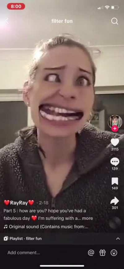 This scares me. (Sorry about the screen recording)