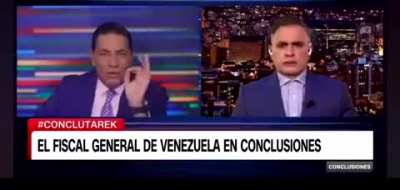 Un clip de la entrevista de Fernando del Rincón a Tarek William Saab. Por esto es que no hay libertad de prensa en Venezuela.  