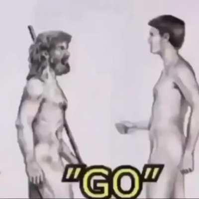 Go back I want to be monkey