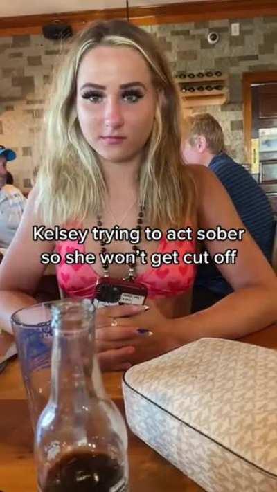 To act sober…