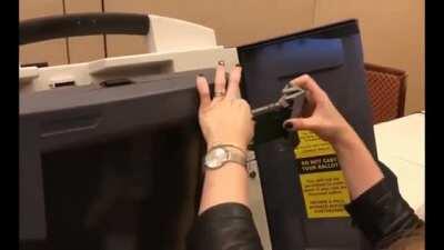 Voting machine used in 18 states hacked within 2 min
