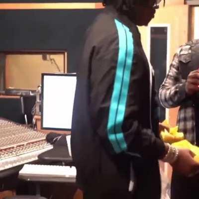 The Blob Brought McDonald’s to the Studio😹