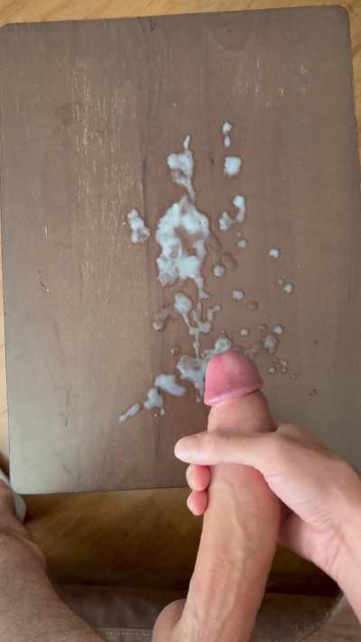 Big Cum Load From My Big Cock (33)