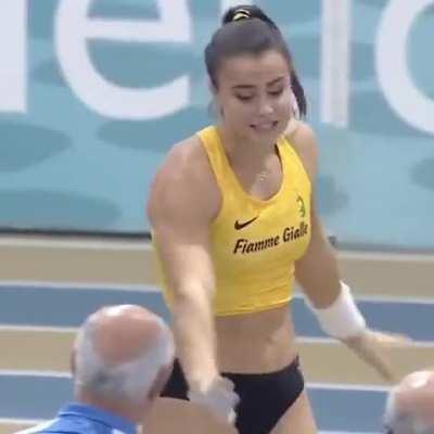 I don't know what she is saying but she is absolutely right