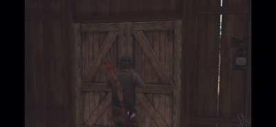 Stepping outside Darrow Livestock as a solo with the bounty