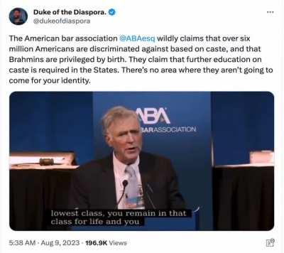 The sheer horror of being held accountable for being diabolical towards fellow human beings 