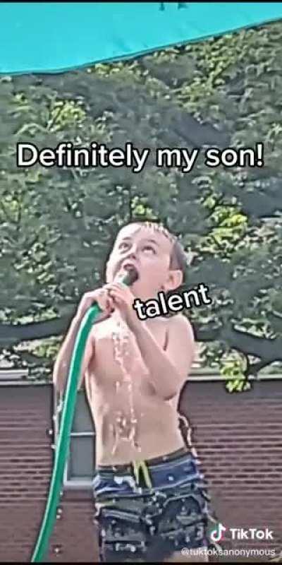 You can see the pride in his face