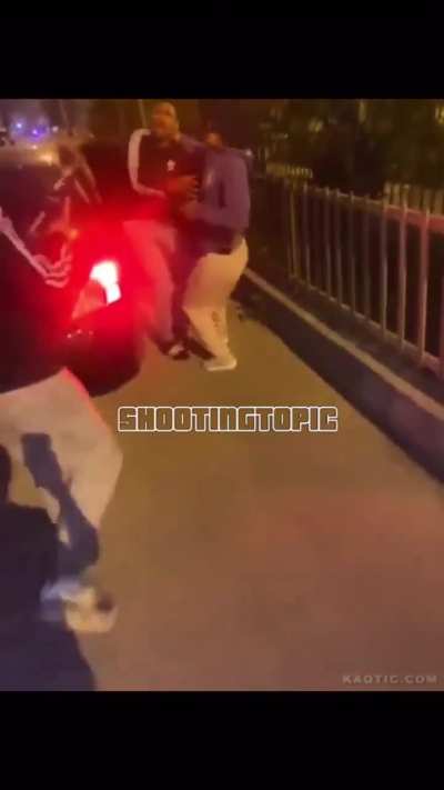 Civilian gets chased and shot by hamas Terrorists