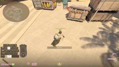 I made a michael jackson cfg so you can michael jackson peek with any keyboard. (cfg in comments)