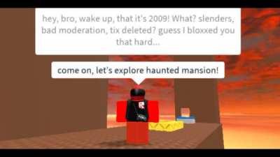 It's just a burning memory