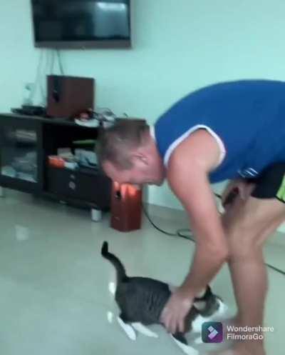 Again, but don't touch my belly