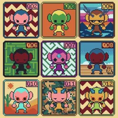 NiftyMonki on OpenSea. Link in comment.