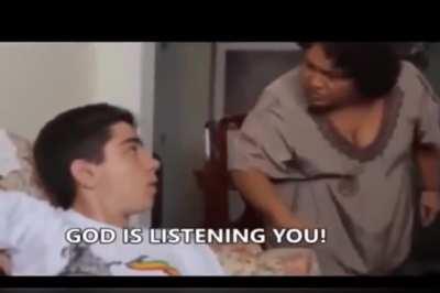 God is listening