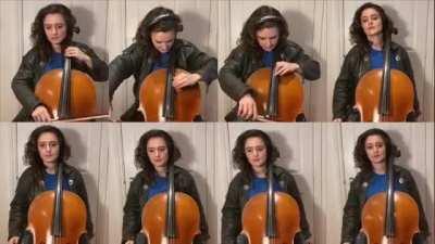 Knight Rider for 8 cellos