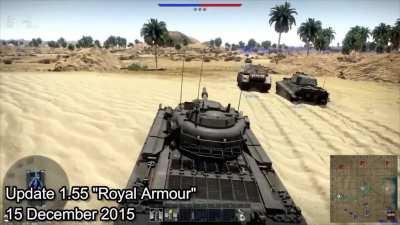 War Thunder's patch history, from Beta to Fire and Ice (Credit: eybroomz on YT, link in the comments)