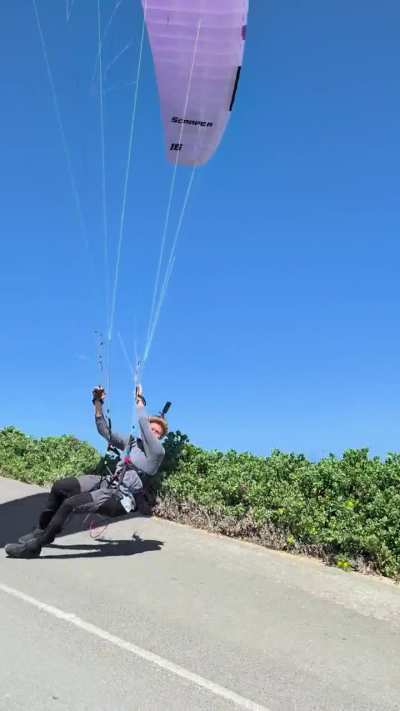 Paragliding is fun!