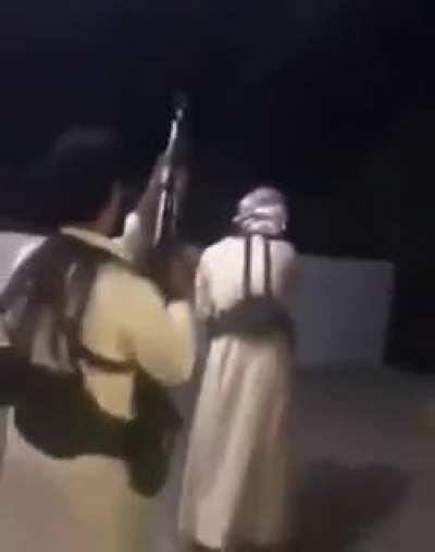 Always make sure you're pointing your gun in a safe direction during celebratory gunfire