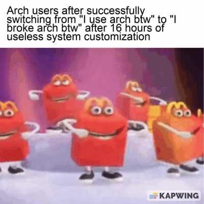 hell yeah time to start over my dudes