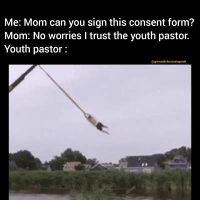 Growing up in church!