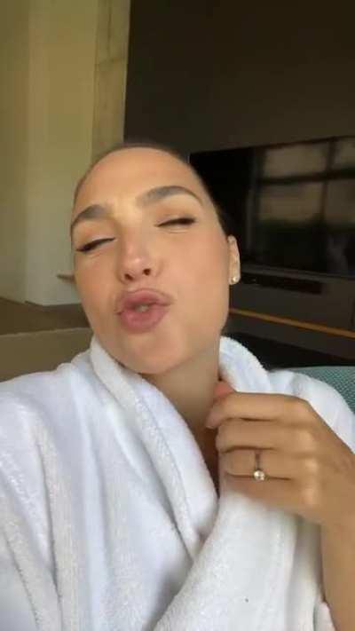 Gal being her absolute adorable self