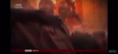 VBIED explodes on ISOF troops and BBC journalists during the battle of Mosul.