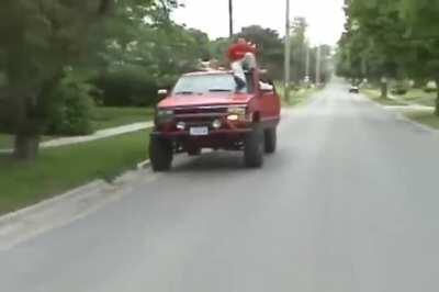 Driving without hands, feet, or brains, WCGW?