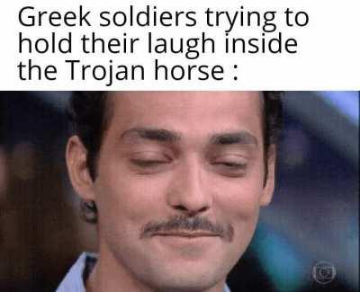 Ancient try not to laugh challenge