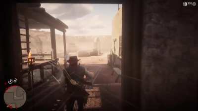 I wanted to act like a badass