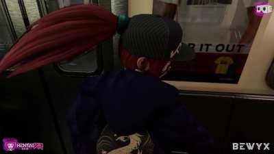 Akali Train Fuck (HentaiVR / Bewyx) [League of legends]