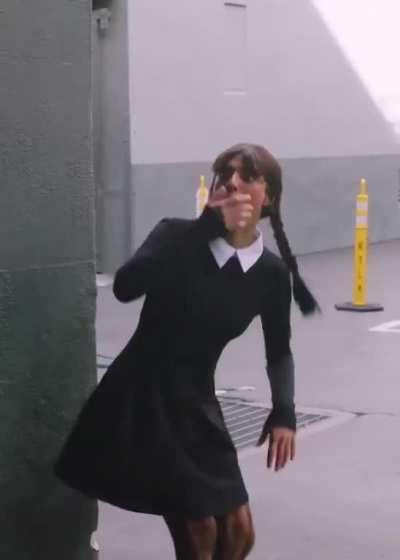 Jenna surprises a cosplayer