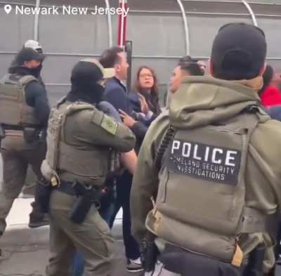Multiple Democratic members of Congress, along with the Democratic Mayor of Newark, have been arrested at the ICE Center in Newark, New Jersey by HSI\ICE