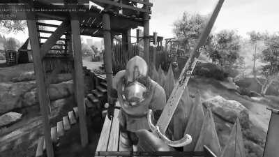 When the instructor has had enough of your tomfoolery