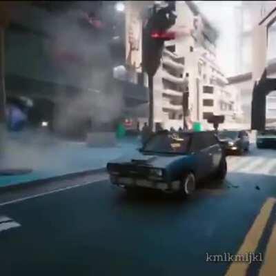 [Cyberpunk 2077] Motorcycle in disguise