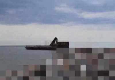 According to Ukrainian military analyst Taras Chmut, during the battle for Zmiinyi Island, Ukrainian forces used MLRS installed on a barge