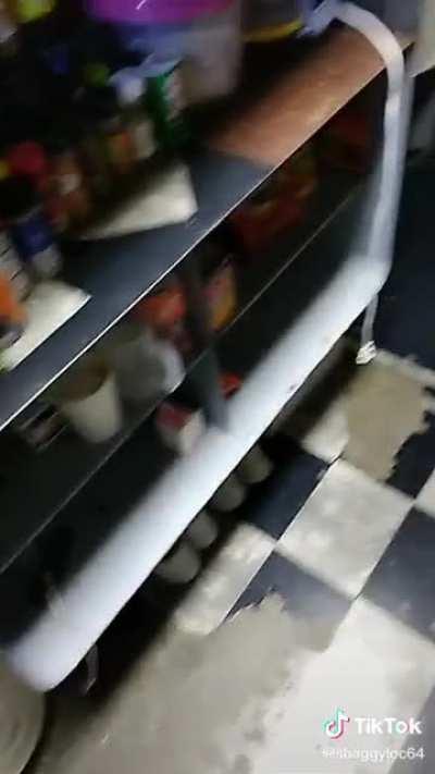 A snapshot of a man’s prison cell