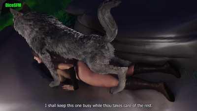 Melina VS Wolf pack PART 1 (DiceSFM)