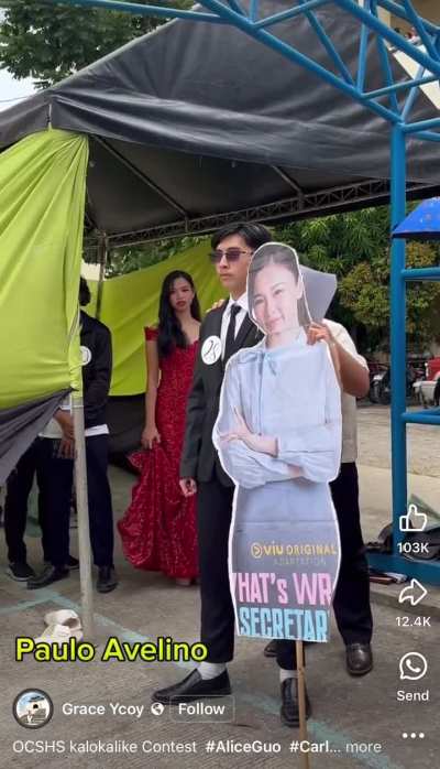 OCSHS viral Kalokalike contest featuring celebrities, political and sports personalities